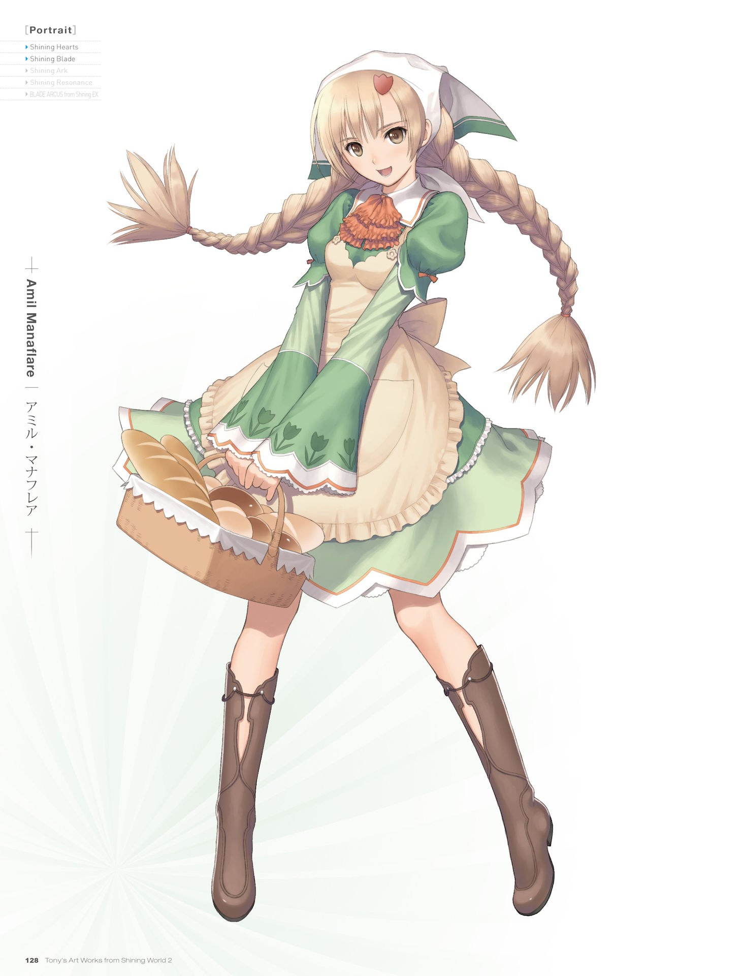 sega tony taka shining blade shining hearts shining world amil